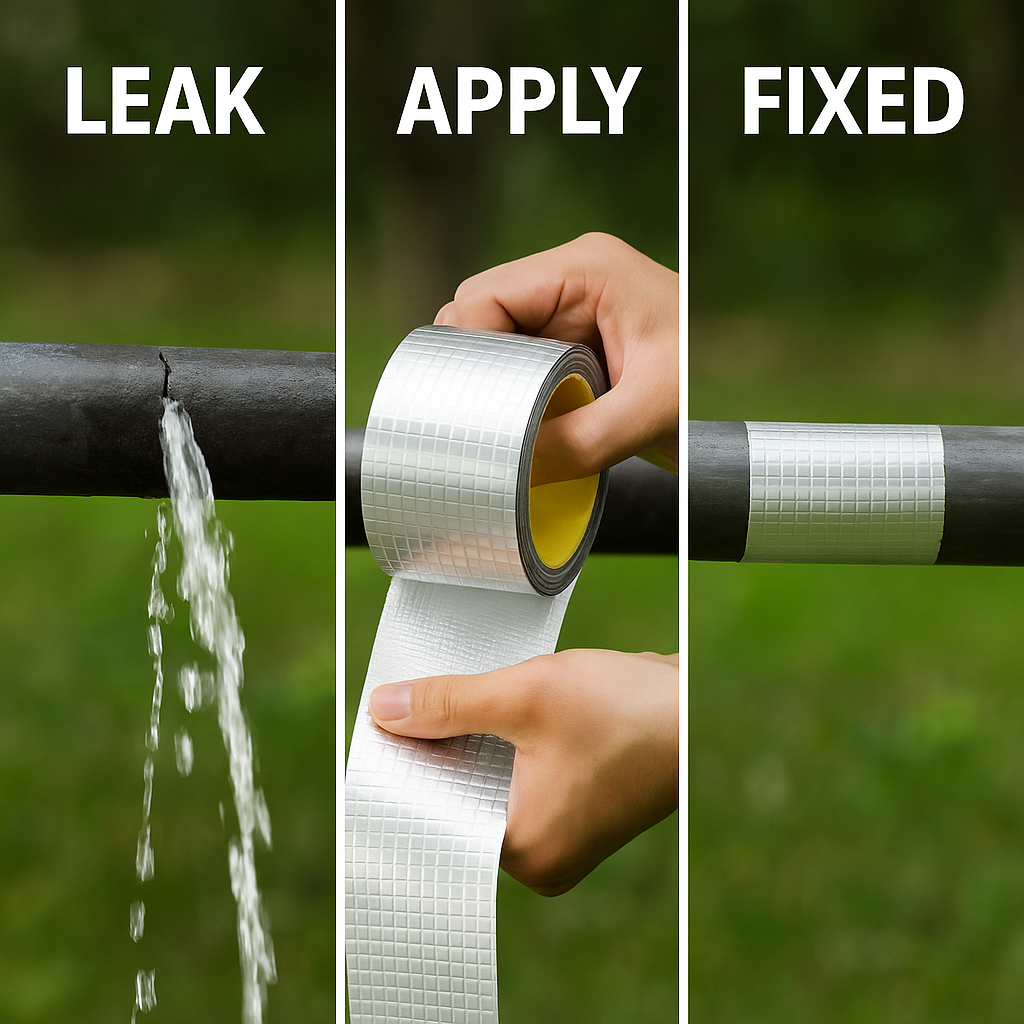 Fix Any Leak in Seconds — Waterproof Repair Tape