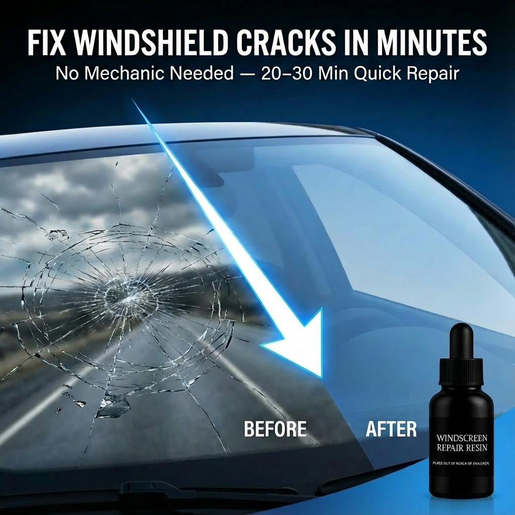 Windshield Crack Repair Pro Kit
